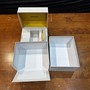 2025 VERSION MOVADO White Gift Watch Empty Box